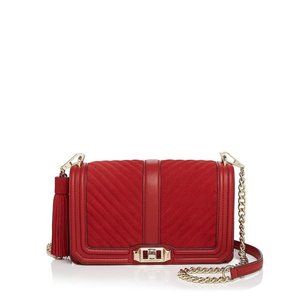 Rebecca Minkoff Suede Love Leather Bag *NWT*